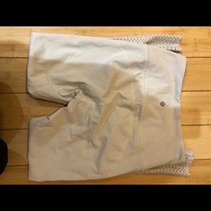 White Lululemon Leggings